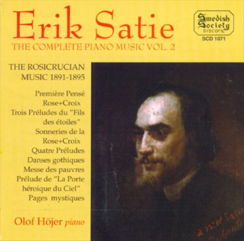 Satie: The Complete Piano Music, Vol. 2 cover art