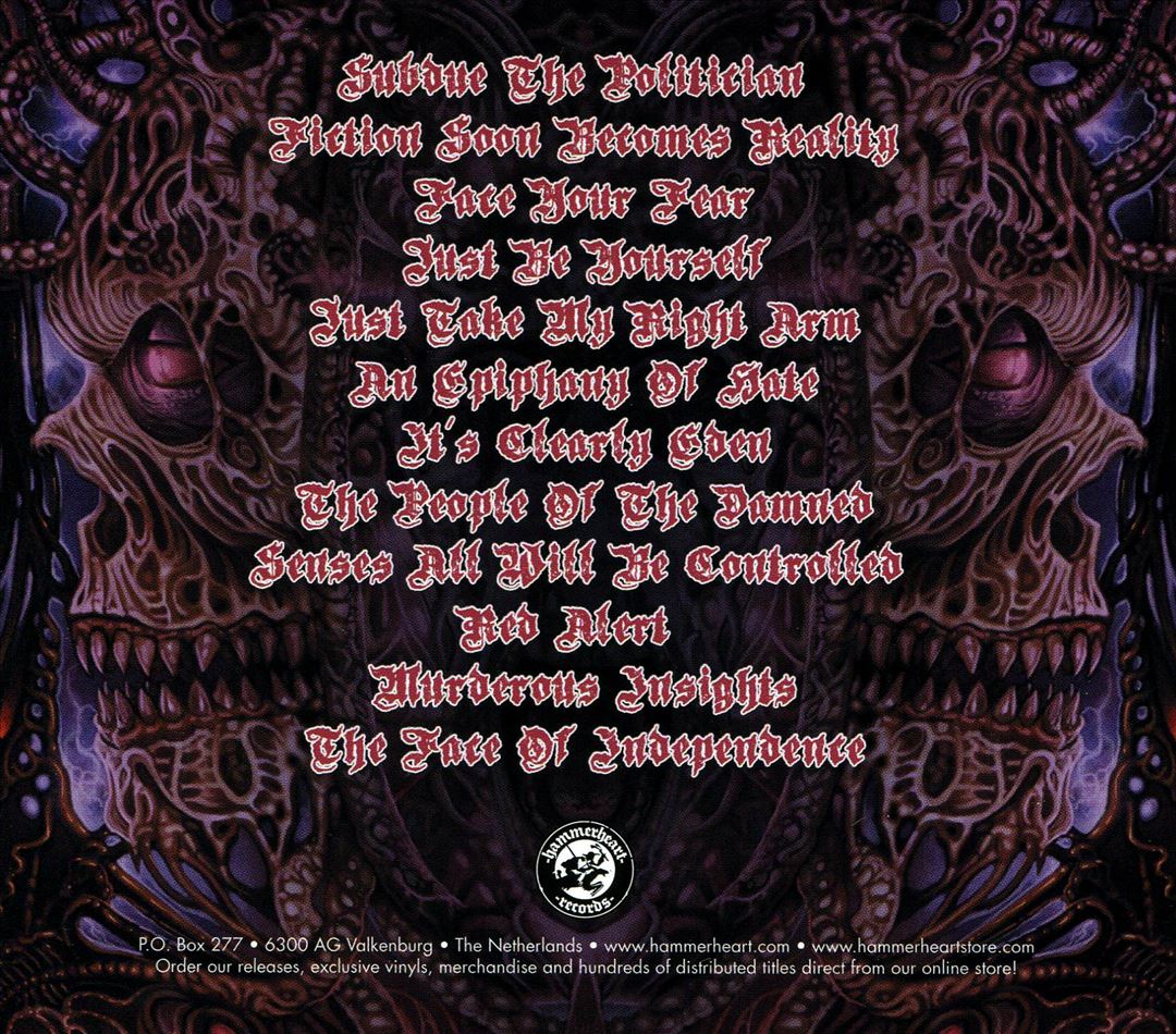 Epiphany of Hate cover art