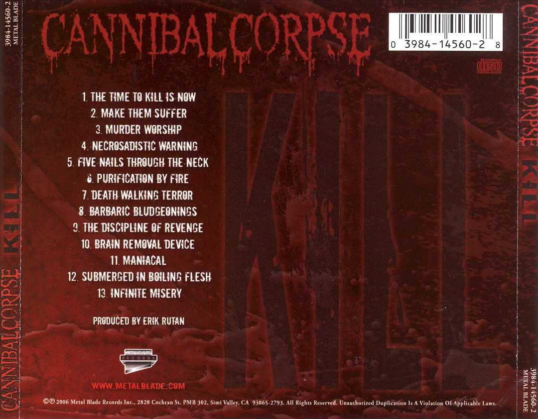 Kill cover art