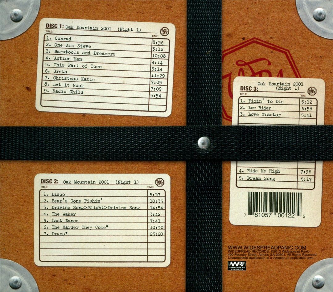 Oak Mountain Night 2001 (Night 1) cover art