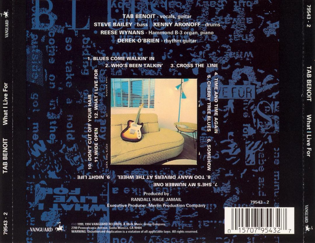 What I Live For cover art