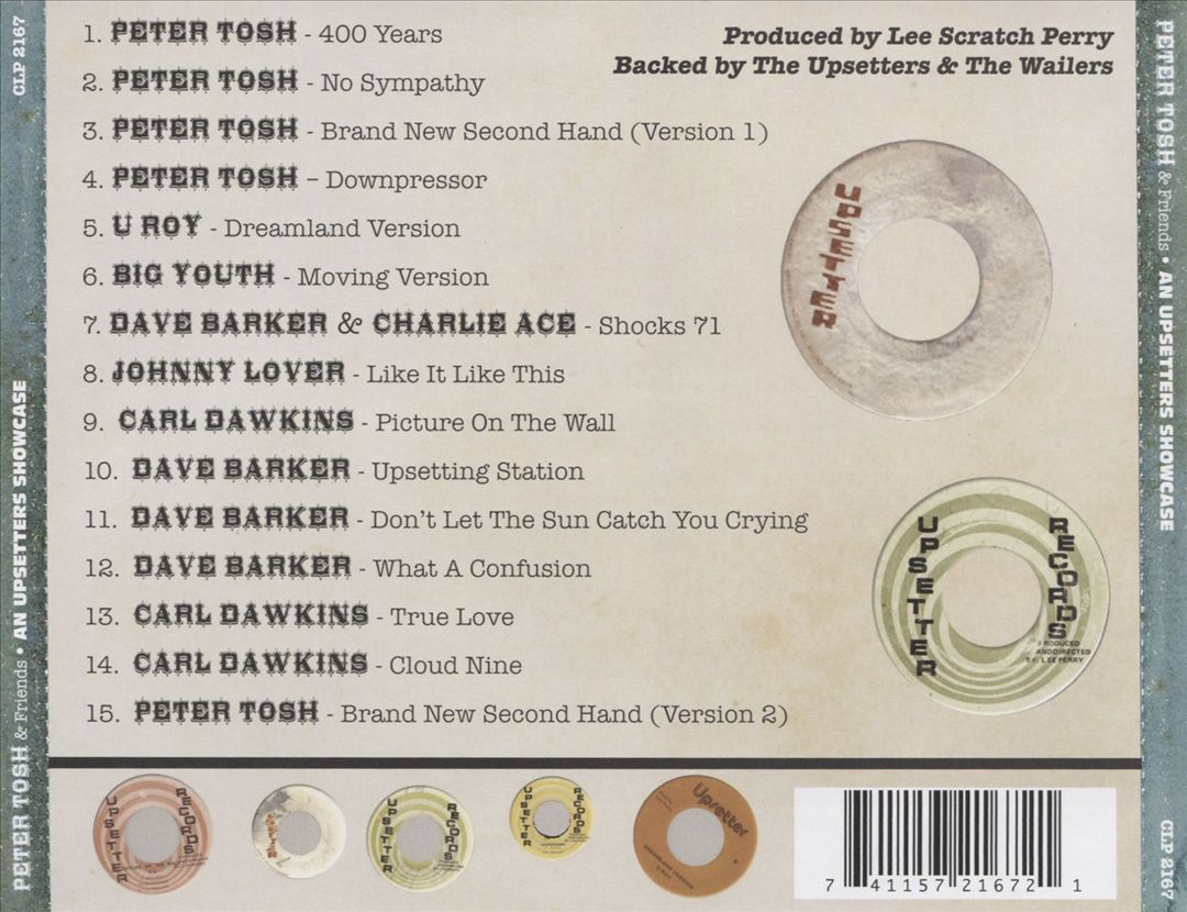 Upsetters Showcase cover art