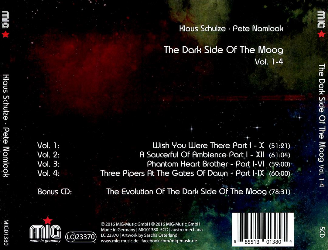 Dark Side of the Moog, Vols. 1-4 cover art
