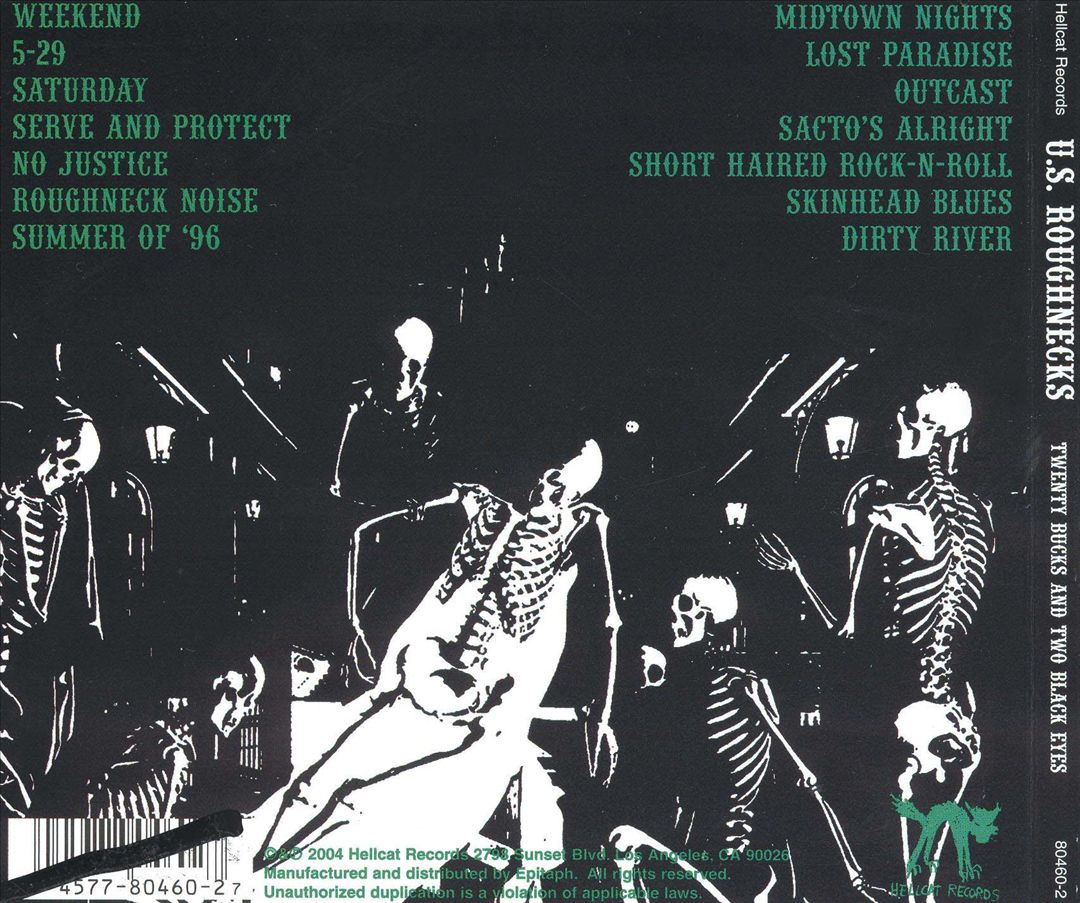 Twenty Bucks and Two Black Eyes cover art