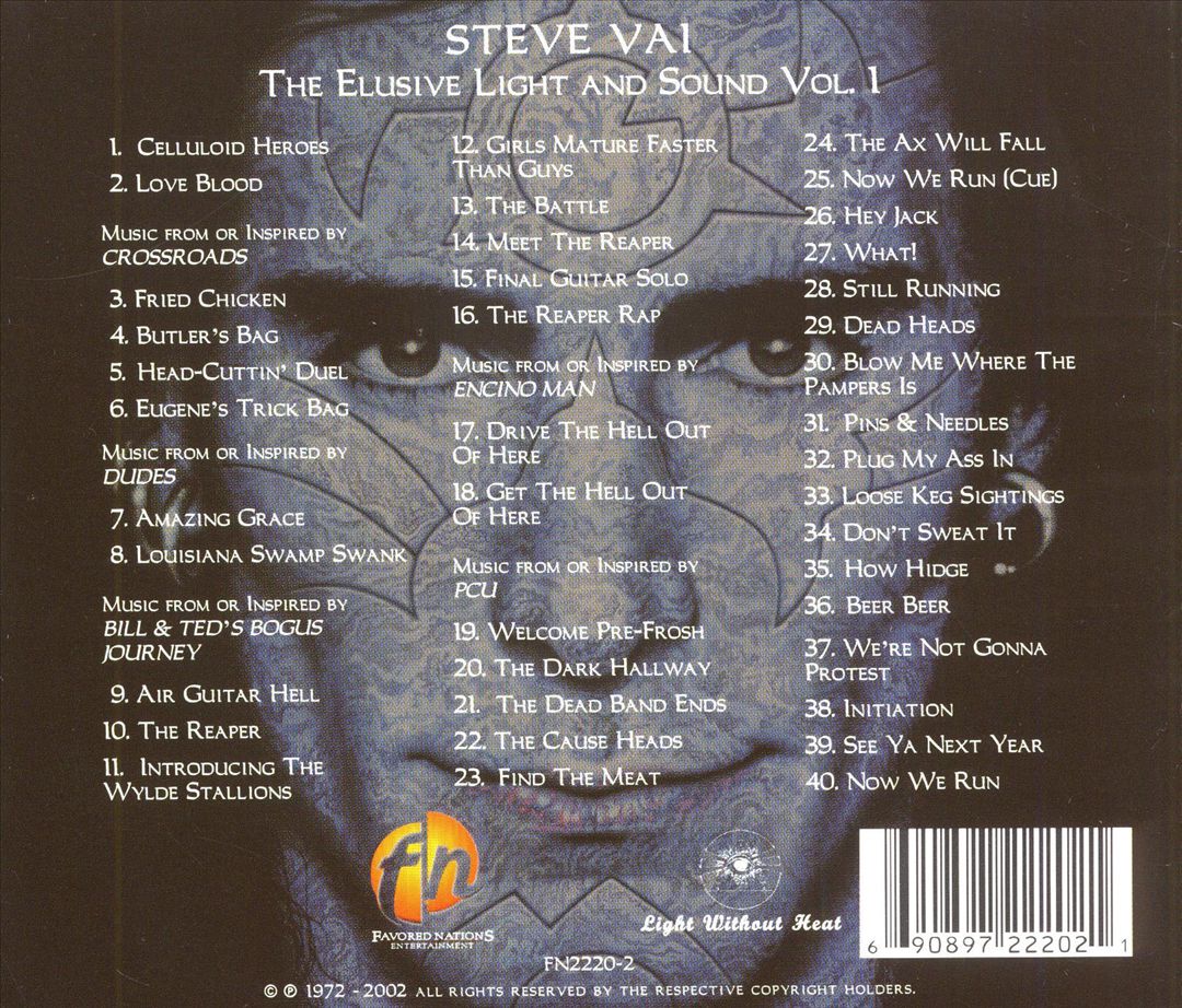 Elusive Light and Sound, Vol. 1 cover art