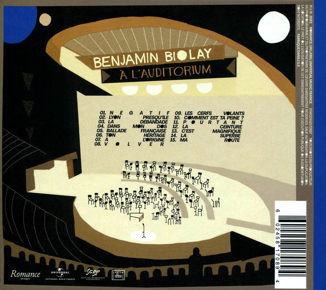 À l'auditorium cover art