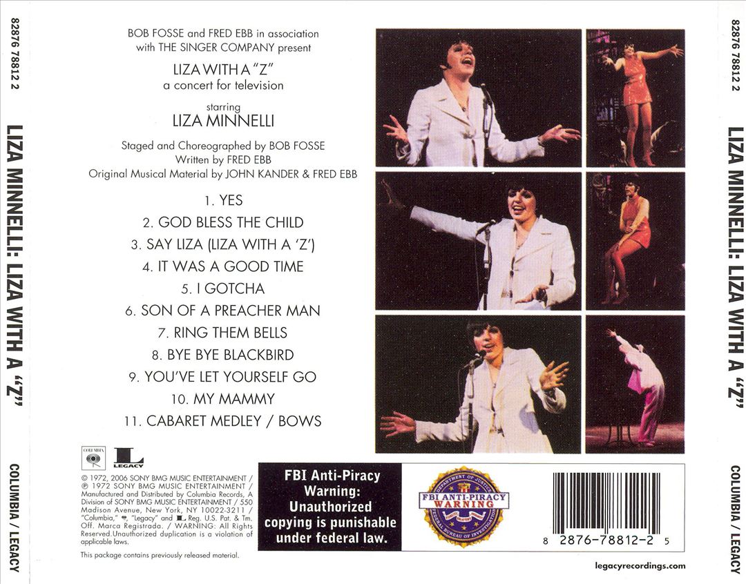 Liza with a "Z' [Reissue] cover art
