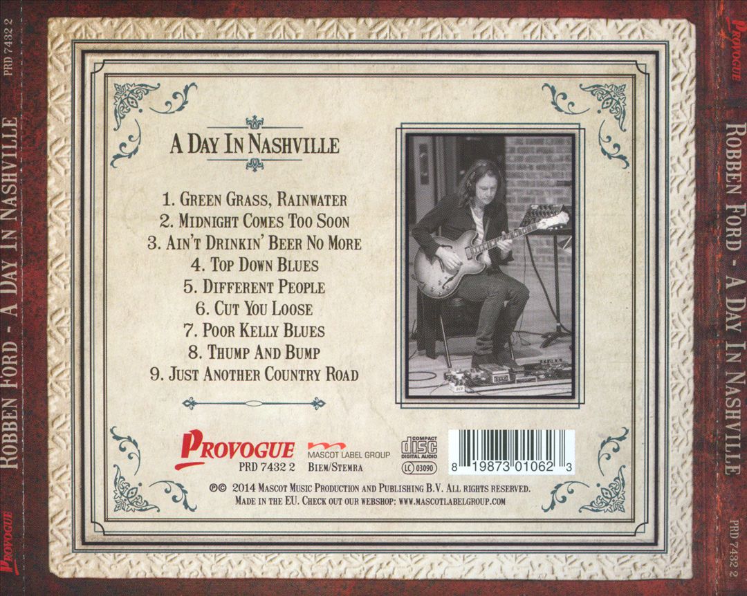 Day in Nashville cover art