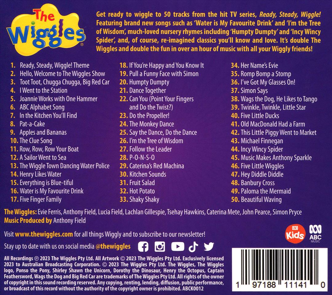 Ready, Steady, Wiggle! cover art