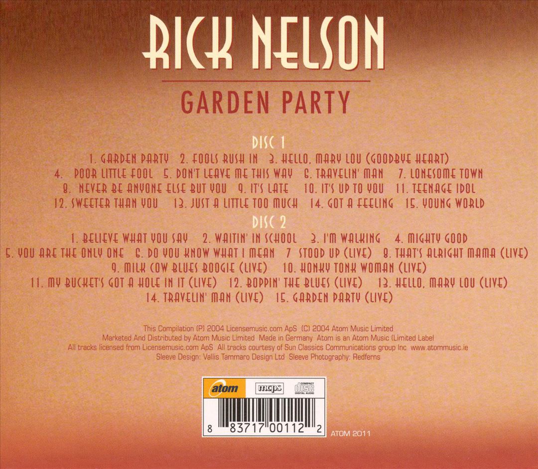 Garden Party cover art