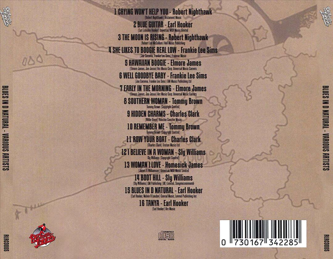 Blues in D Natural cover art