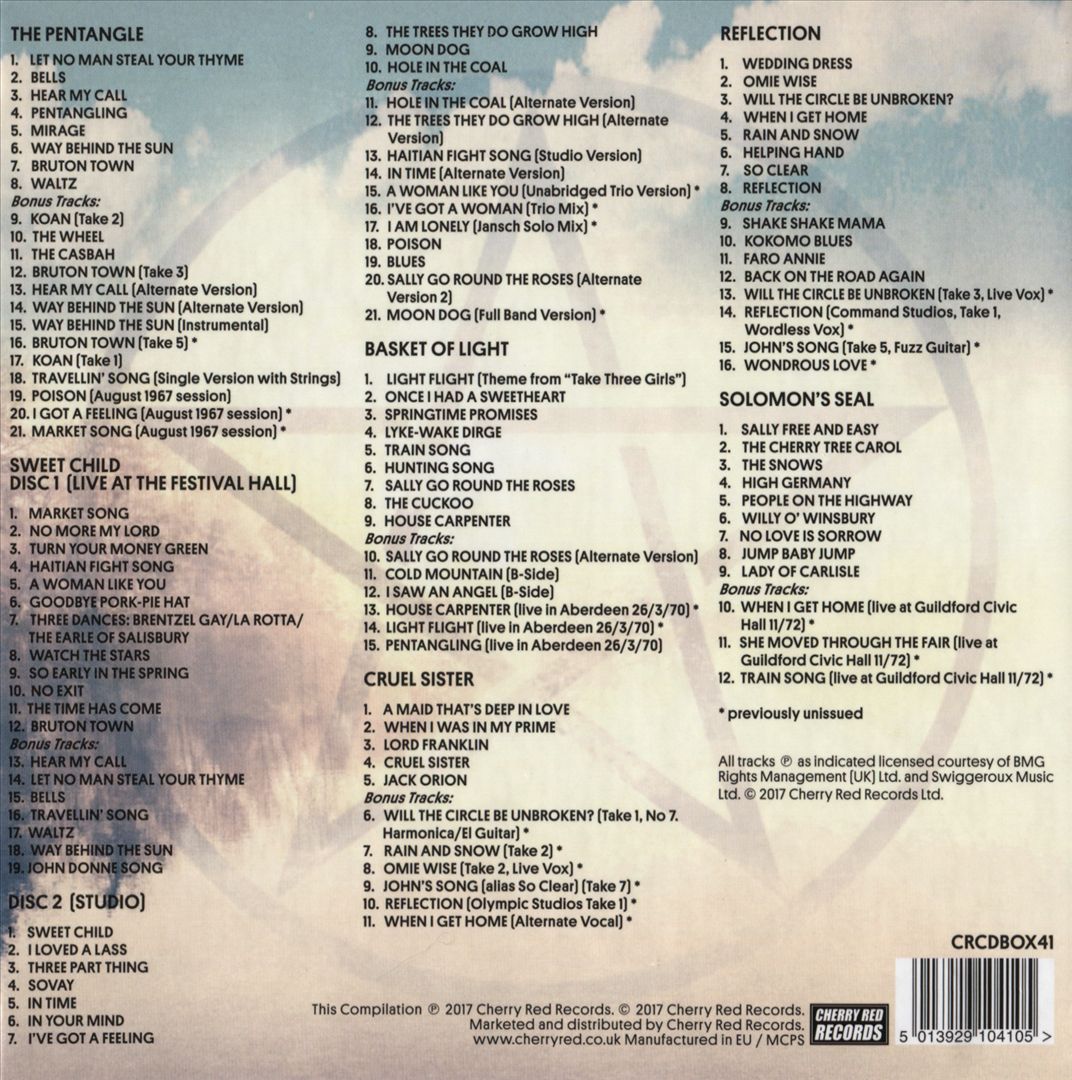 Albums 1968-1972 cover art