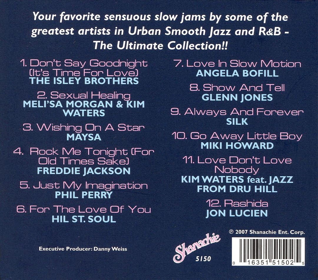 Quiet Storm: Slow Jams cover art