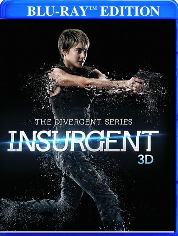 Insurgent [3D] [Blu-ray] cover art