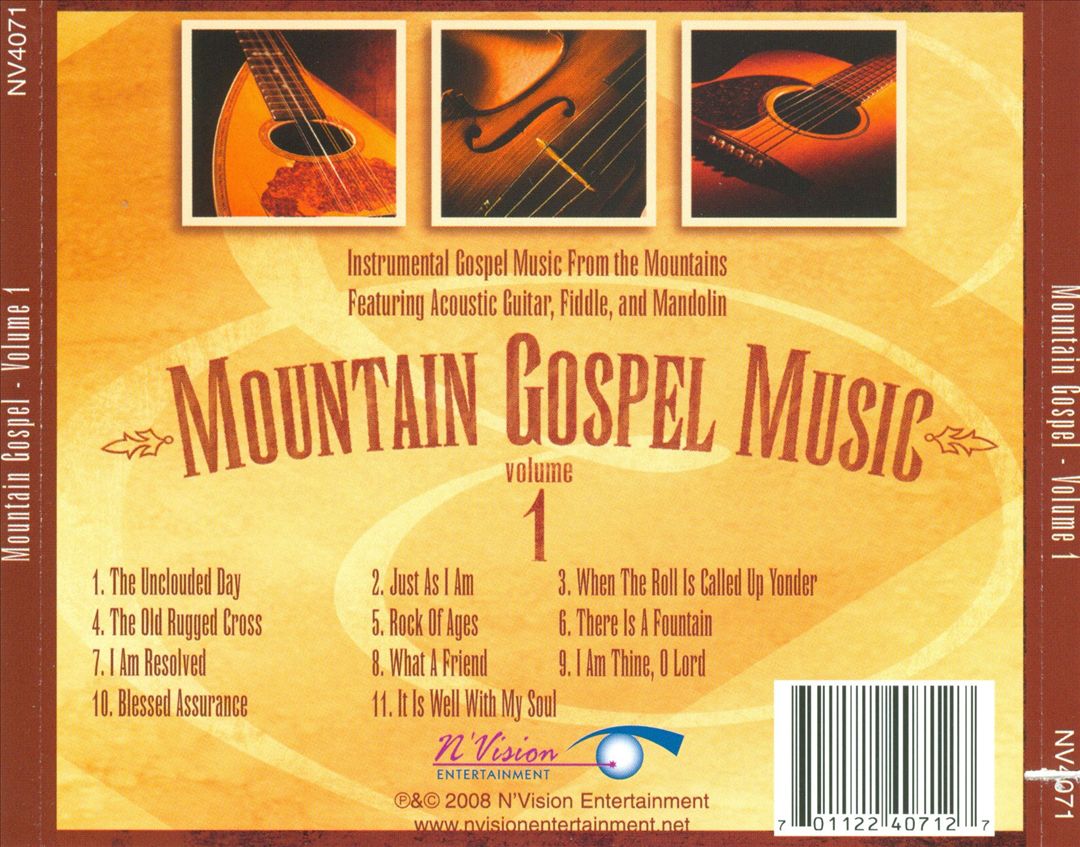 Mountain Gospel Music, Vol. 1 [N'Vision] cover art