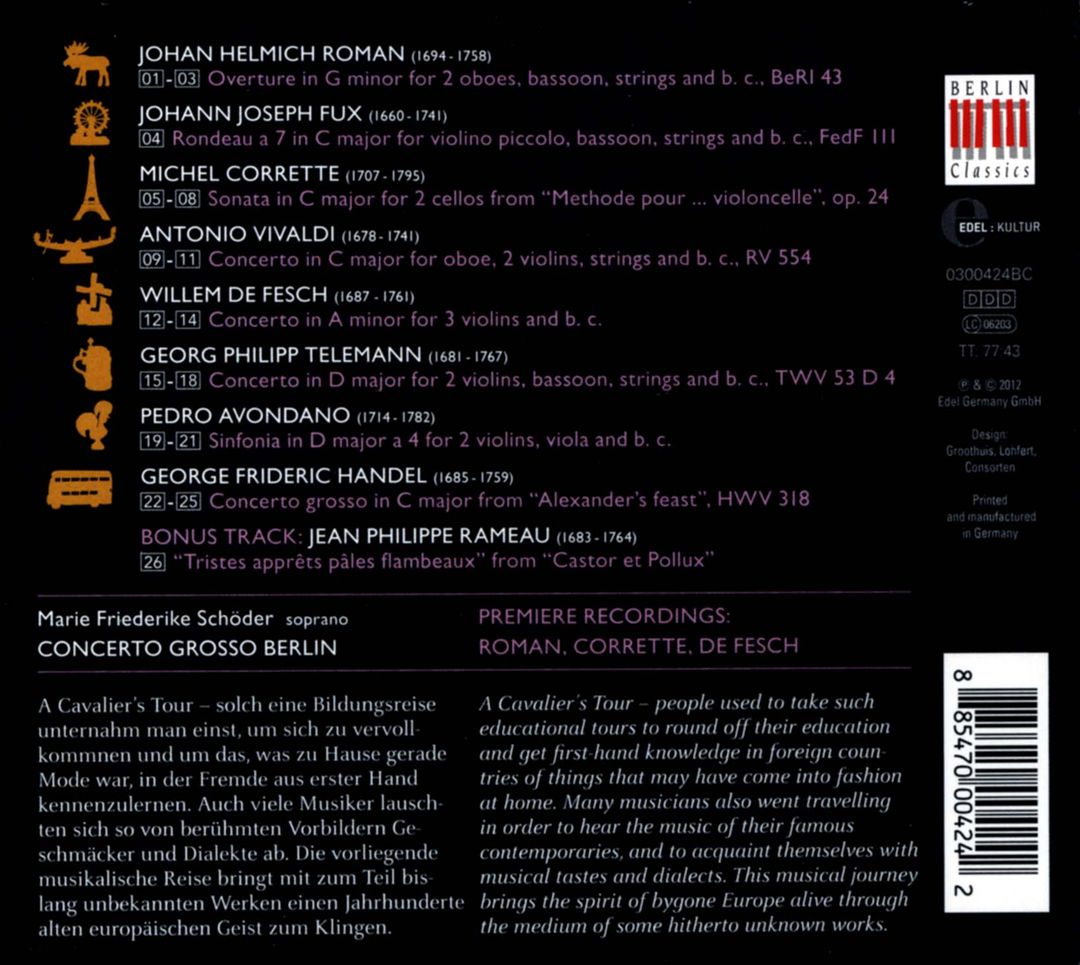 Cavalier's Tour Through Baroque Europe cover art