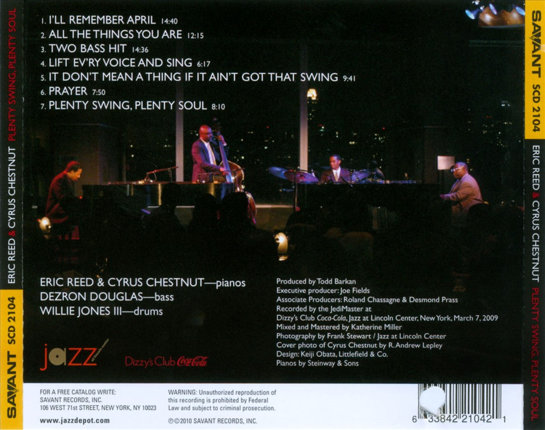 Plenty Swing, Plenty Soul cover art