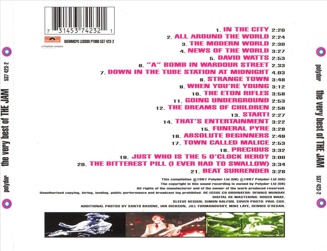 The Very Best of the Jam cover art
