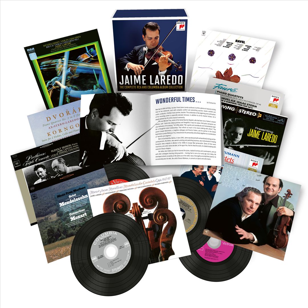 Jaime Laredo: The Complete RCA and Columbia Album Collection cover art
