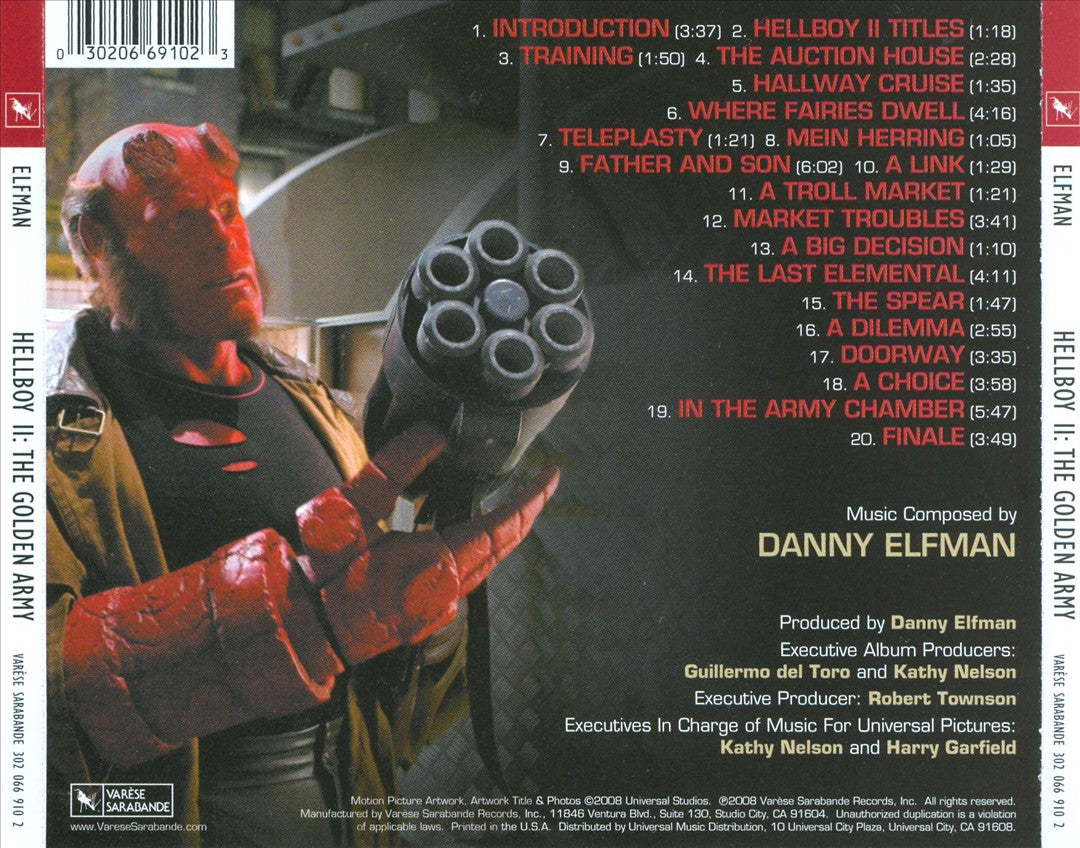 Hellboy II: The Golden Army [Original Motion Picture Soundtrack] cover art