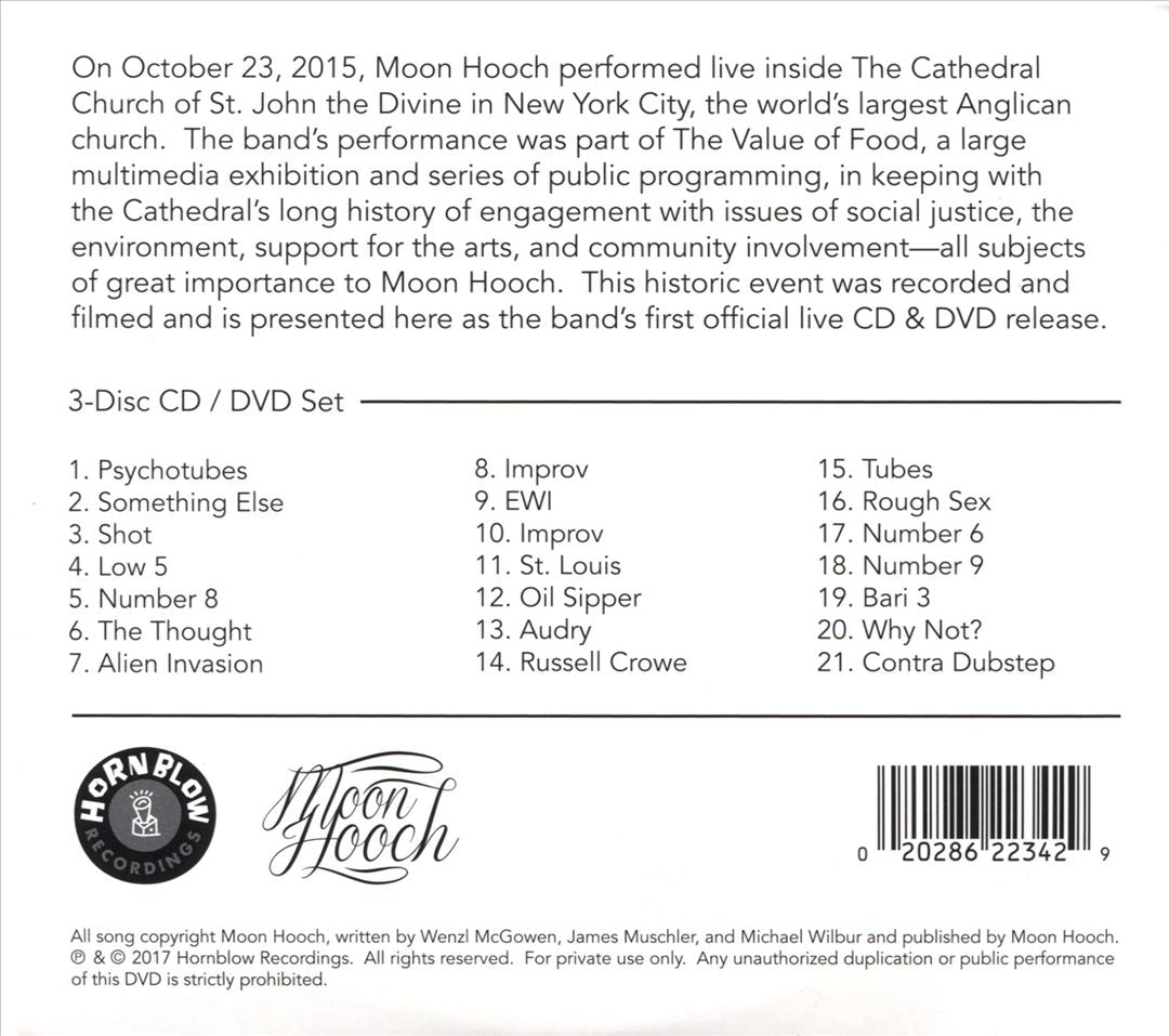 Live at the Cathedral cover art