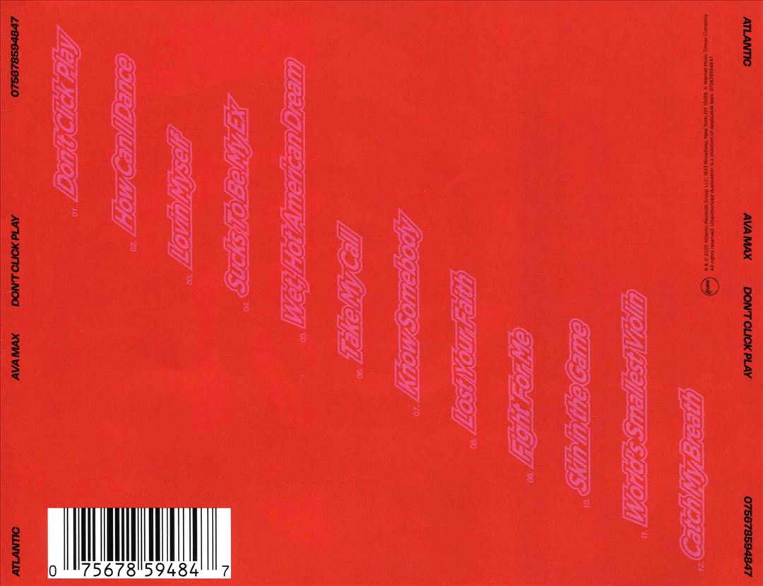 Don't Click Play cover art