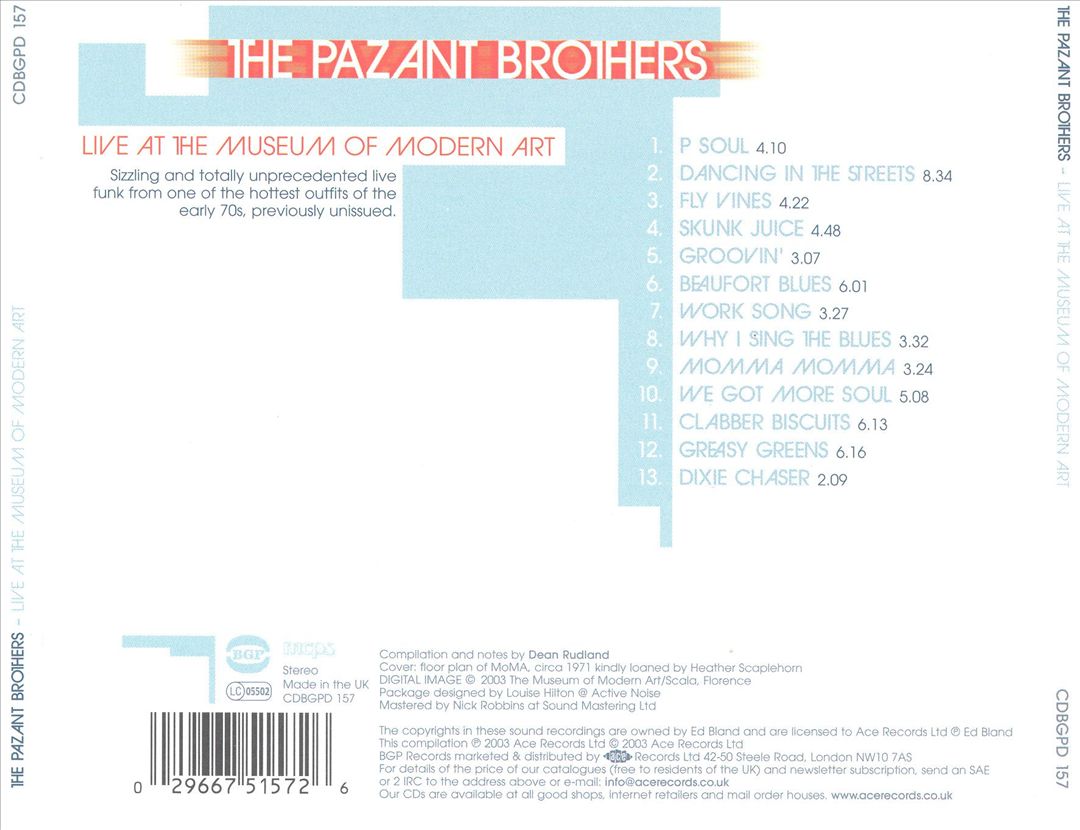 Live at Museum of Modern Art cover art