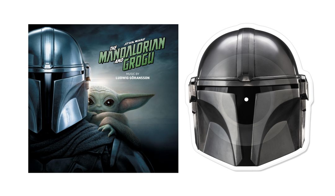 Mandalorian and Grogu [Original Score] [Picture Disc 10" Die-Cut Vinyl] cover art