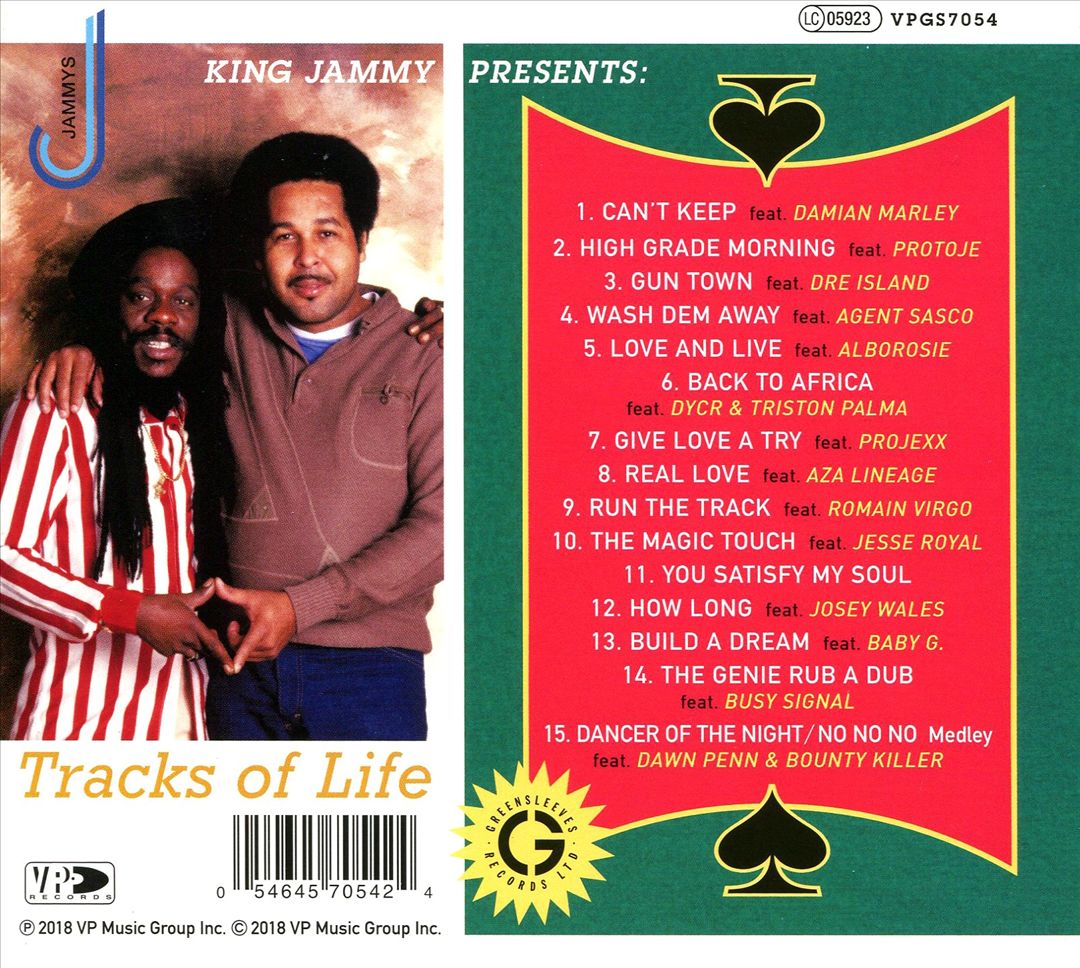 King Jammy Presents Dennis Brown: Tracks of Life cover art