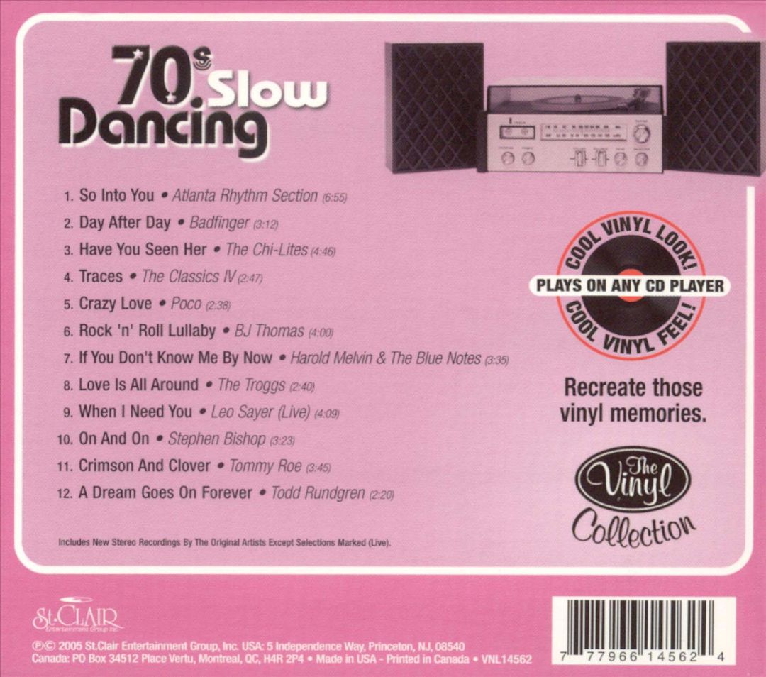 70's Slow Dancing cover art