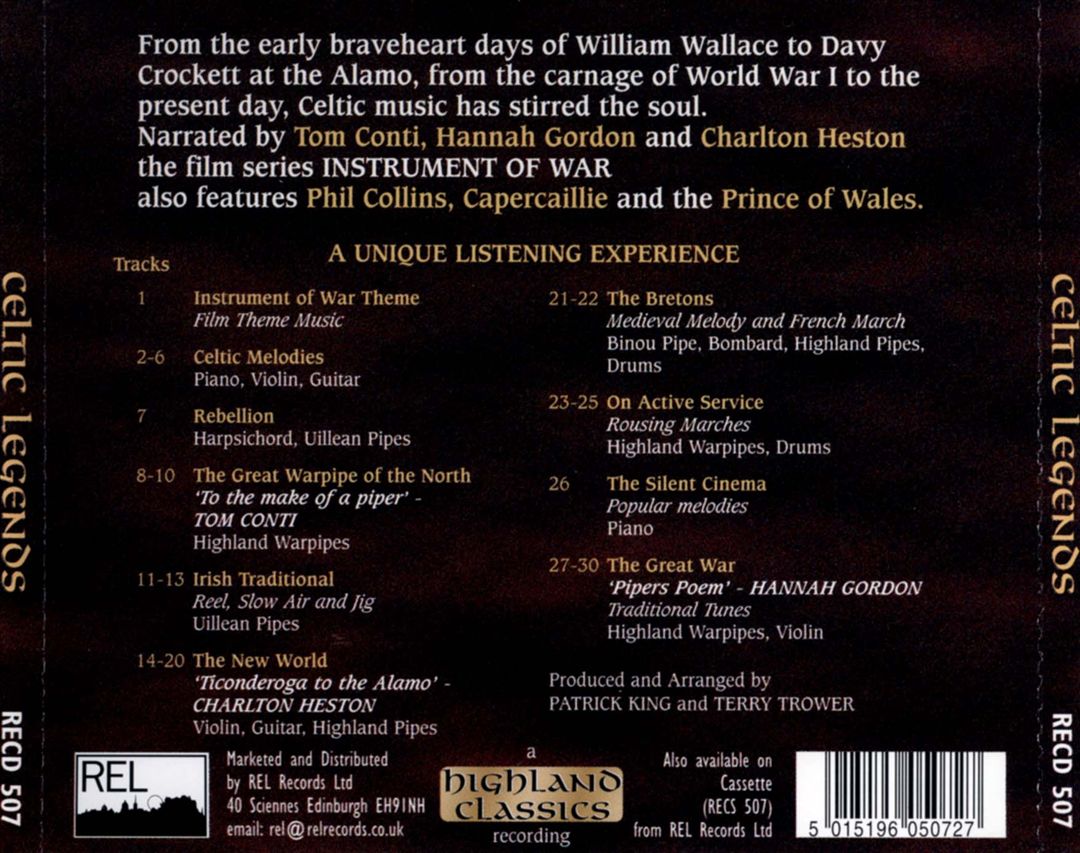 Celtic Legends [Highland Classics] cover art