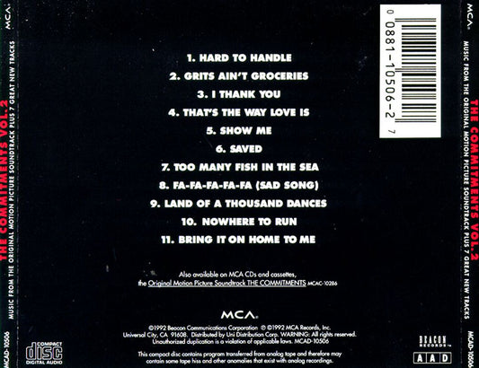 Commitments, Vol. 2 cover art