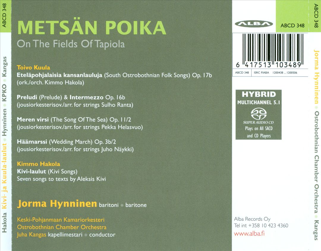 Metsän Poika: On The Fields of Tapiola cover art