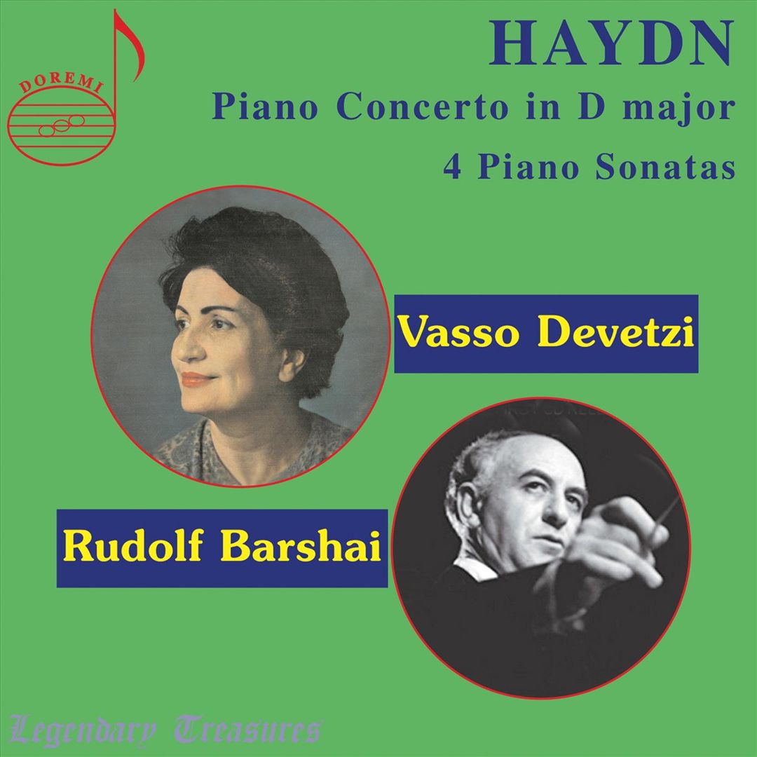 Haydn: Piano Concerto in D major; 4 Piano Sonatas cover art