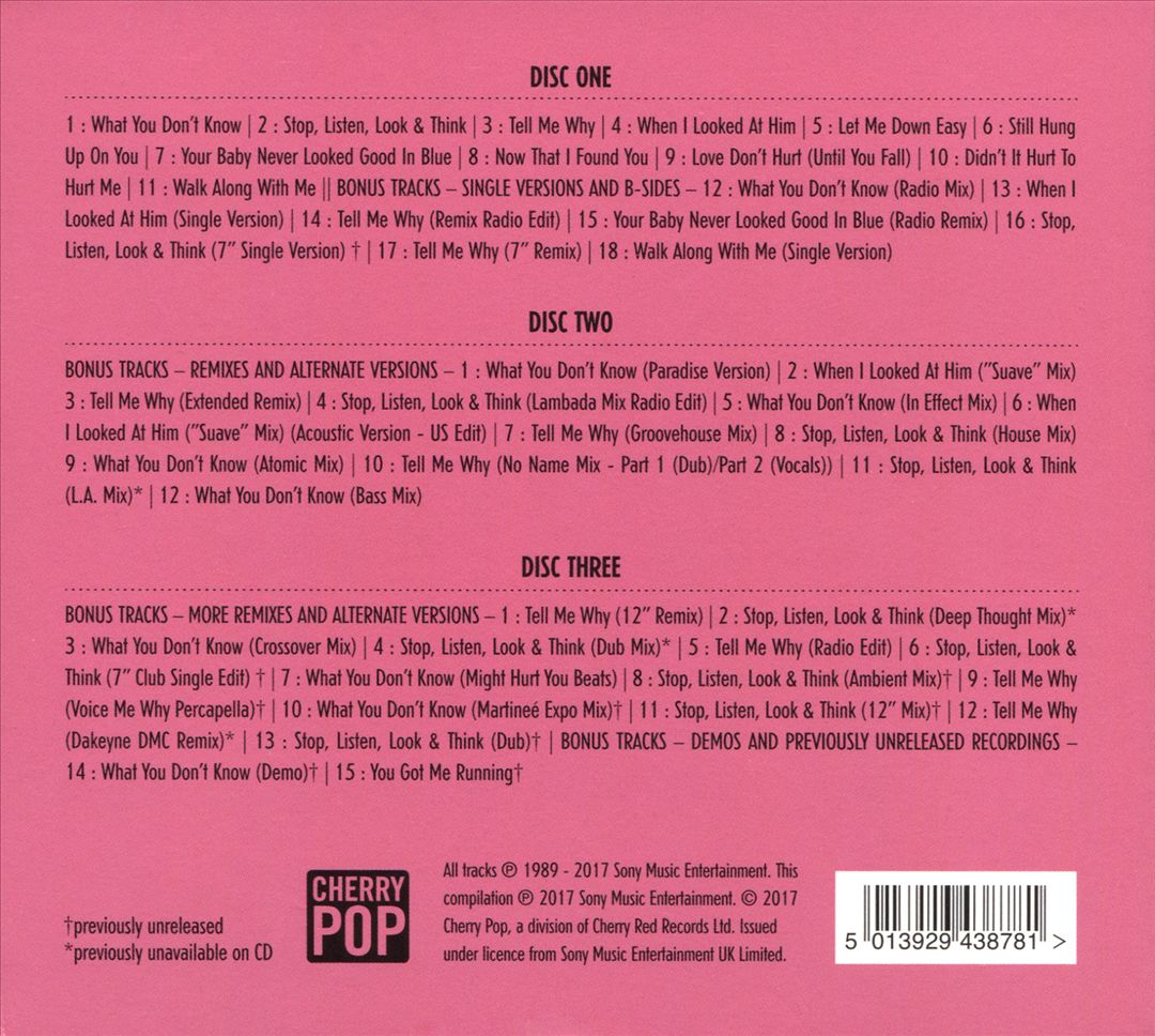 What You Don't Know [Deluxe Edition] [3 CD] cover art