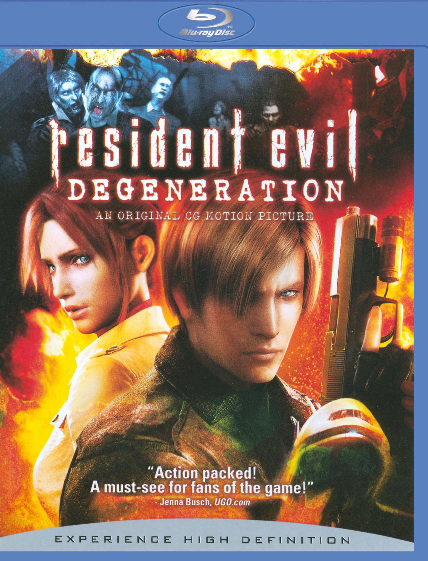 Resident Evil: Degeneration [Blu-ray] cover art