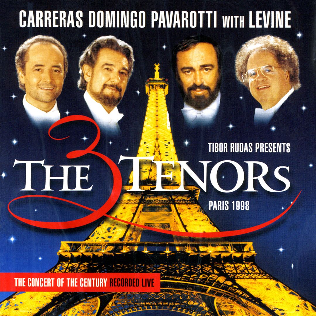 Three Tenors, Paris 1998 cover art