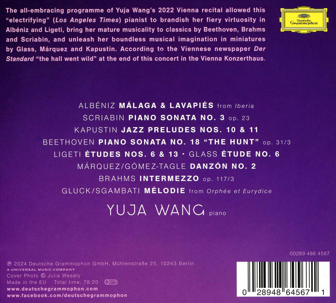 Vienna Recital cover art