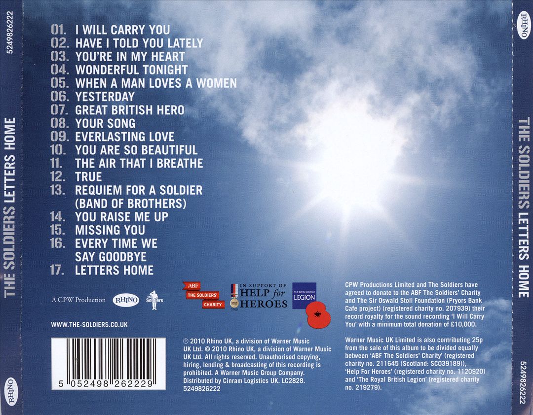 Letters Home cover art