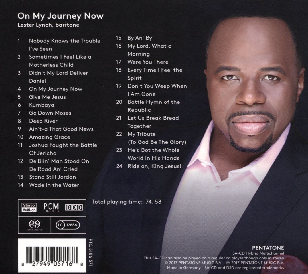 On My Journey Now: Spirituals & Hymns cover art