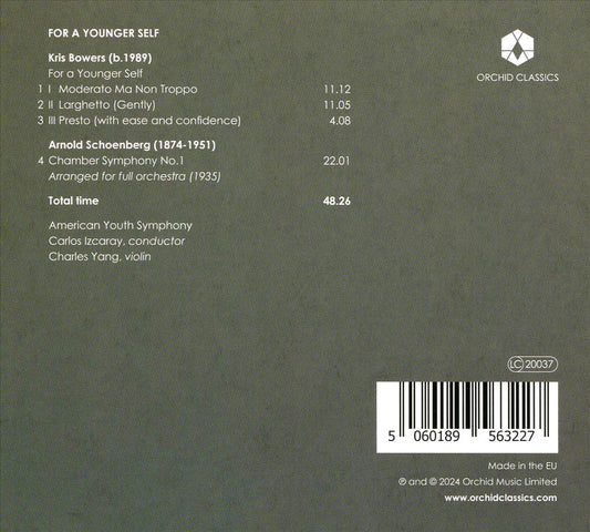 Kris Bowers: For A Younger Self cover art