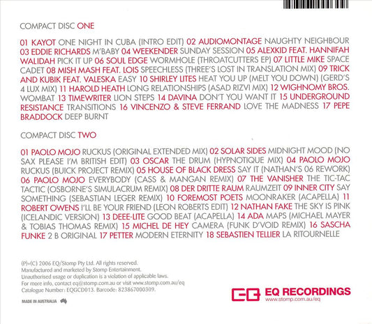 Balance 009 cover art