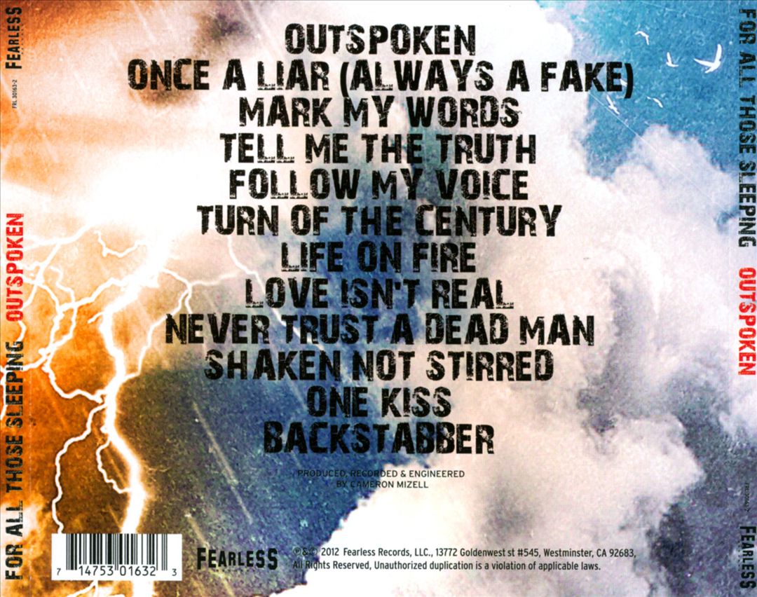 Outspoken cover art