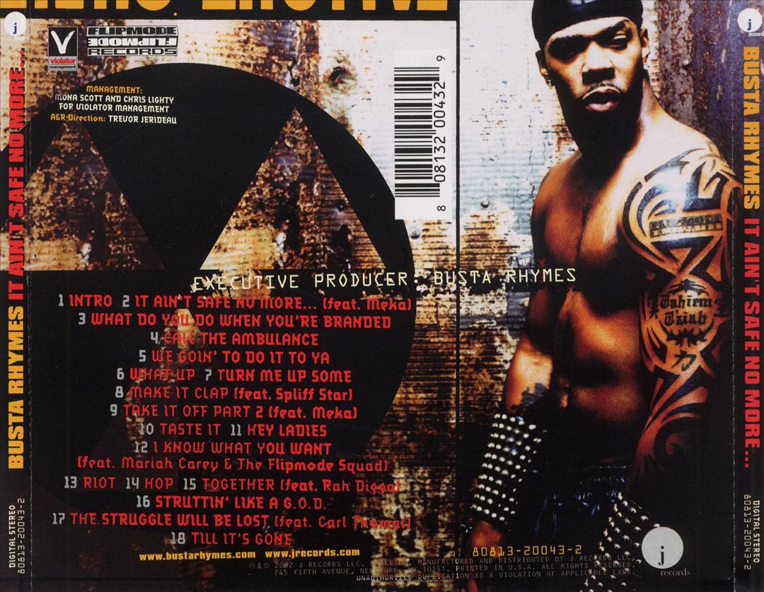 It Ain't Safe No More cover art
