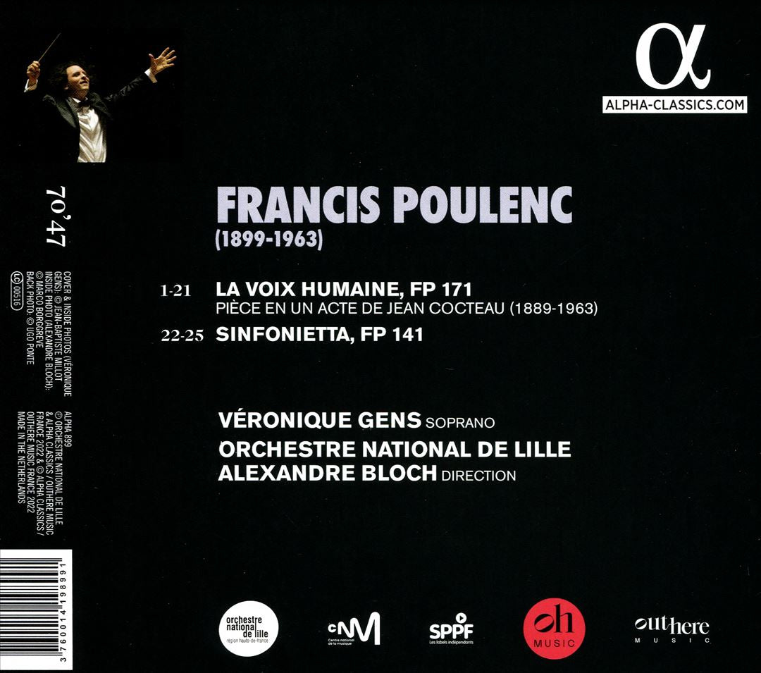 Poulenc: La Voix Humaine cover art