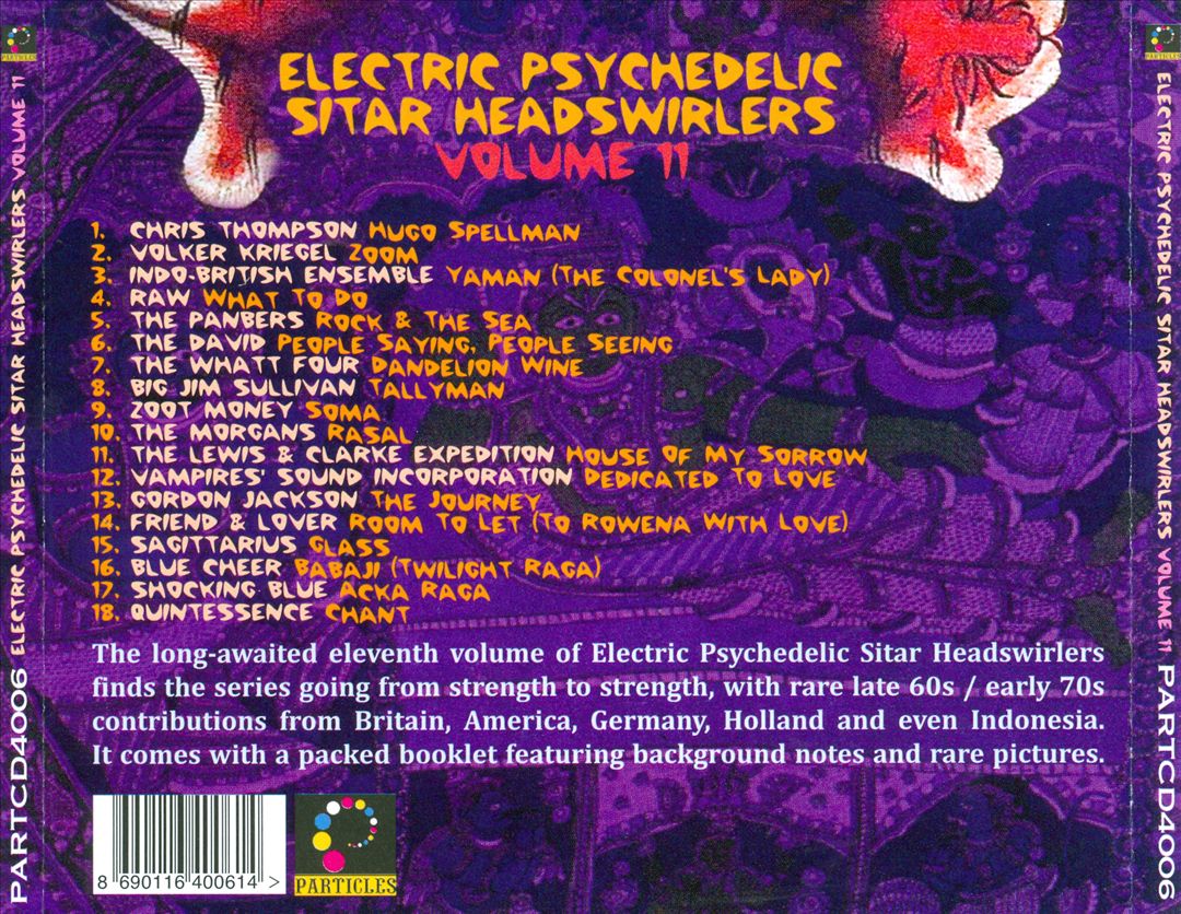 Electric Psychedelic Sitar Headswirlers, Vol. 11 cover art