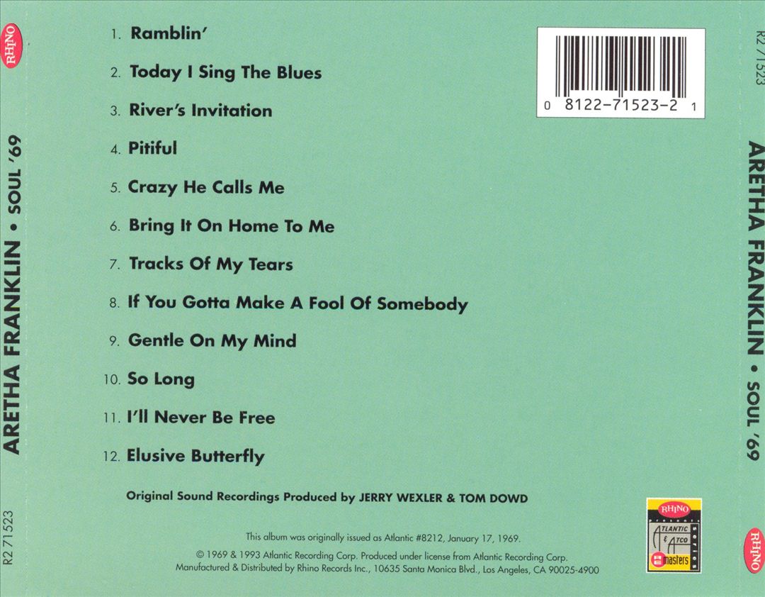 Soul '69 cover art