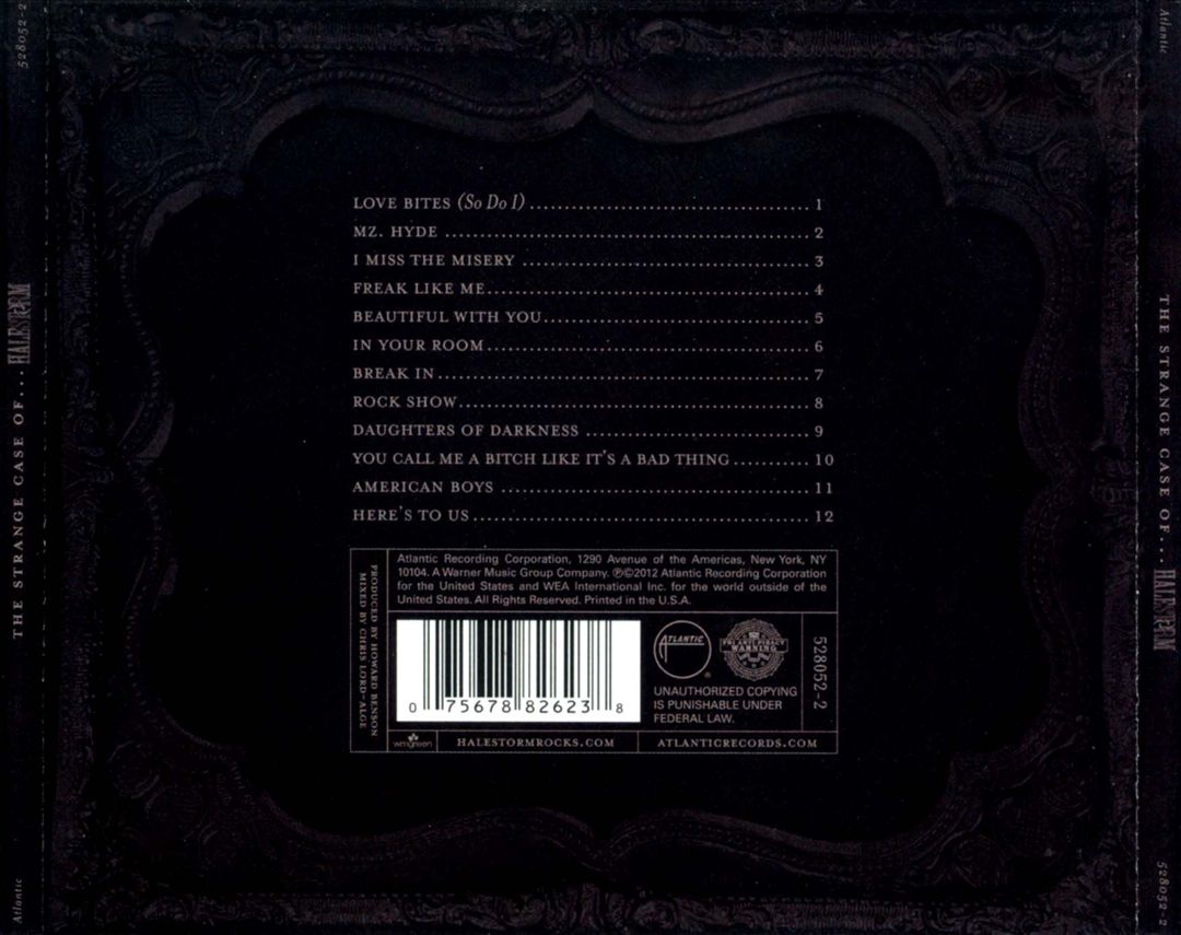Strange Case Of... cover art