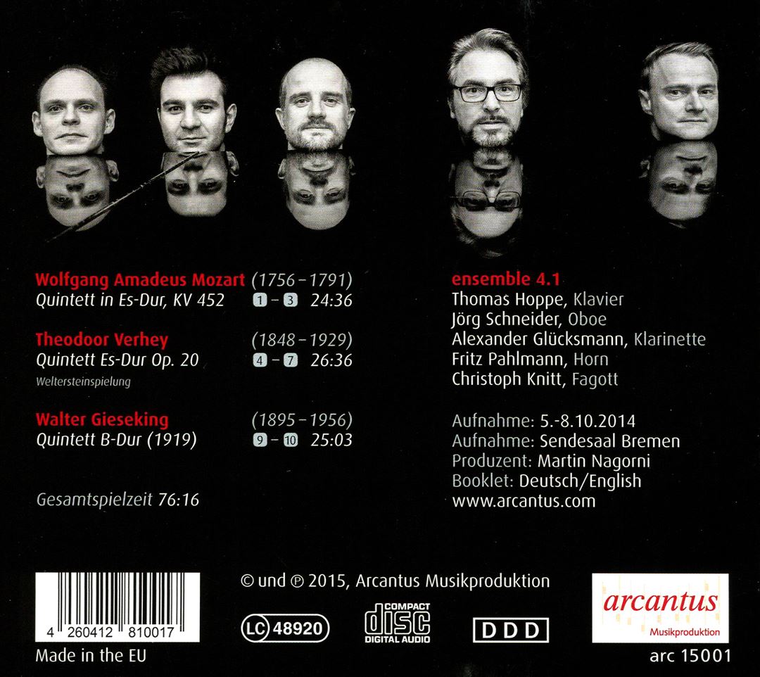 Origins - Ursprrünge: Mozart, Verhey, Gieseking cover art