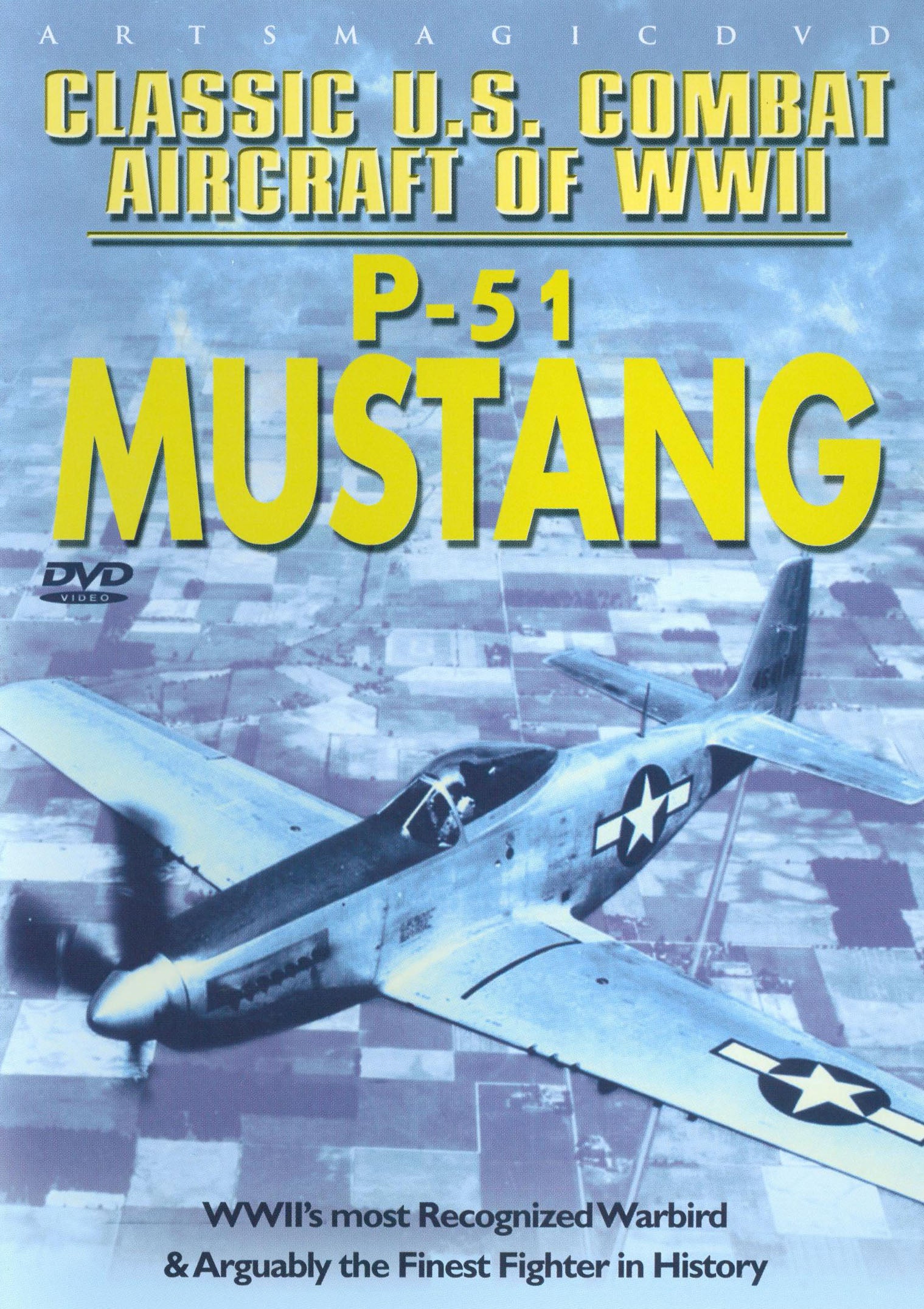 Classic U.S. Combat Aircraft of WWII: P-51 Mustang cover art